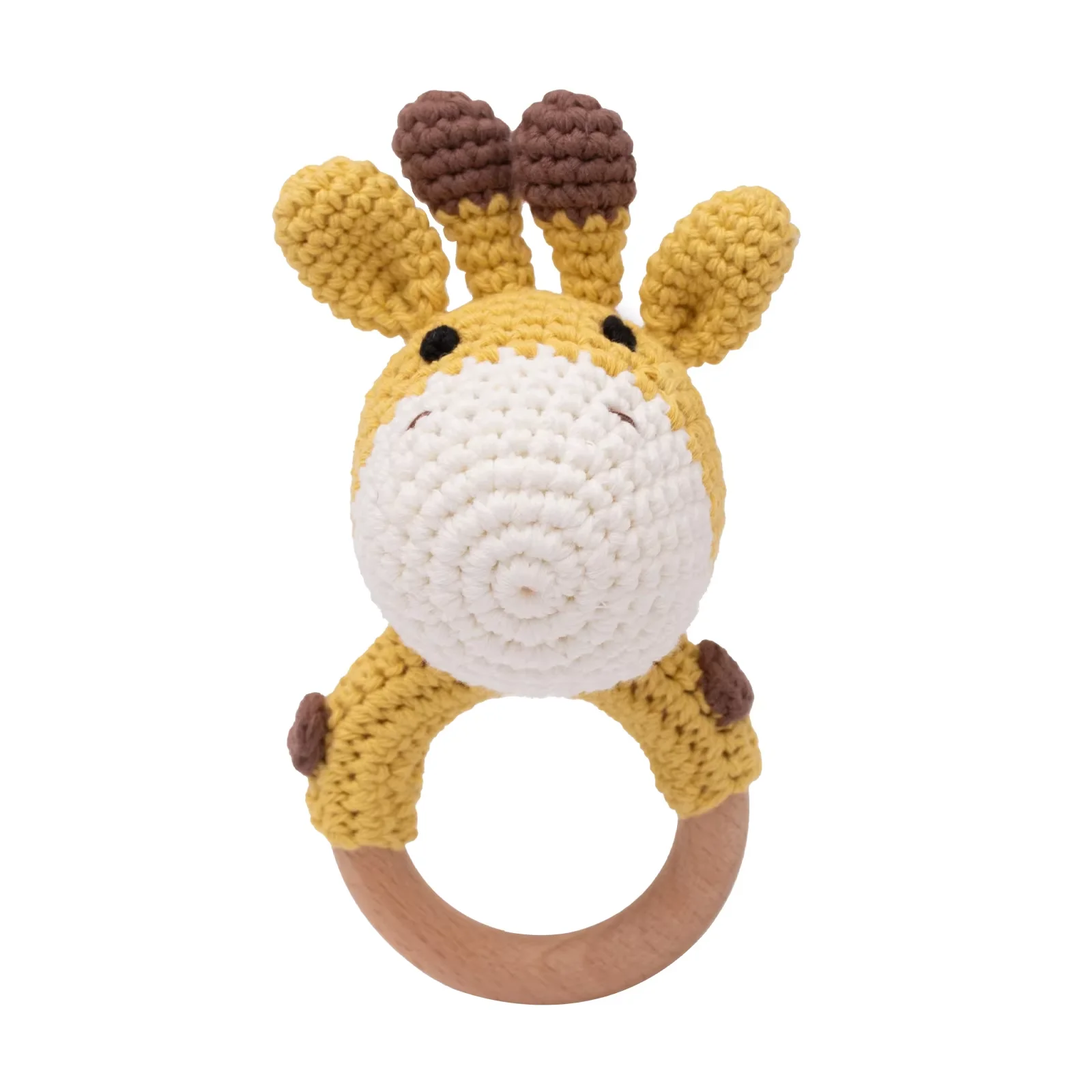 Baby Crochet Rattle Wooden Teether Toy Bpa Free Wood Rodent Rabbit Rattle Baby Mobile Play Gym Newborn Educational Music Toys Baby Crochet Rattle Wooden Teether Toy Bpa Free Wood Rodent Rabbit Rattle Baby Mobile Play Gym Newborn Educational Music Toys - Image 7