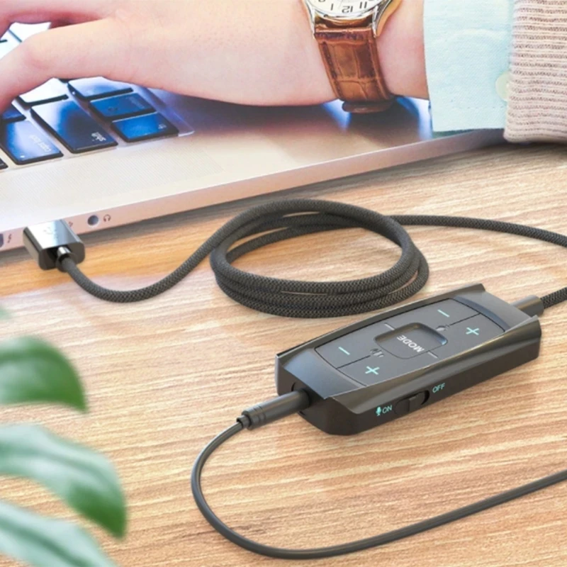 Externe Usb-Soundkarte 7.1-Kanal 3D-Audio – 3,5-Mm-Adapter Für Gaming-Headsets, Kopfhörer, Pc, Desktop &Amp; Notebook Externe Usb-Soundkarte 7.1-Kanal 3D-Audio – 3,5-Mm-Adapter Für Gaming-Headsets, Kopfhörer, Pc, Desktop &Amp; Notebook - Image 3