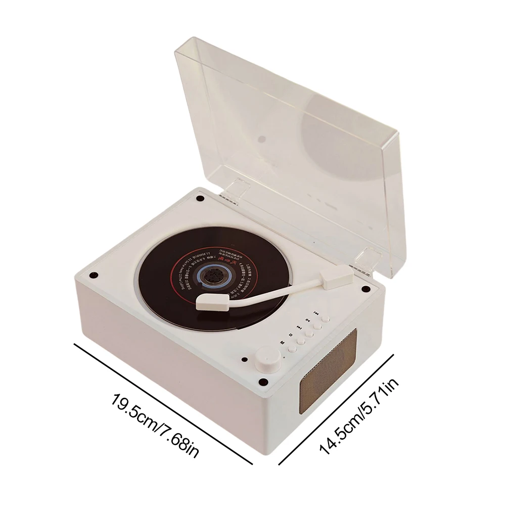 Retro Cd-Player Mit Bluetooth – Wiederaufladbar, Tragbar, Mit Usb, 3,5-Mm-Aux Und Kabelloser Wiedergaberetro Cd-Player Mit Bluetooth – Wiederaufladbar, Tragbar, Mit Usb, 3,5-Mm-Aux Und Kabelloser Wiedergabe Retro Cd-Player Mit Bluetooth – Wiederaufladbar, Tragbar, Mit Usb, 3,5-Mm-Aux Und Kabelloser Wiedergaberetro Cd-Player Mit Bluetooth – Wiederaufladbar, Tragbar, Mit Usb, 3,5-Mm-Aux Und Kabelloser Wiedergabe - Image 6