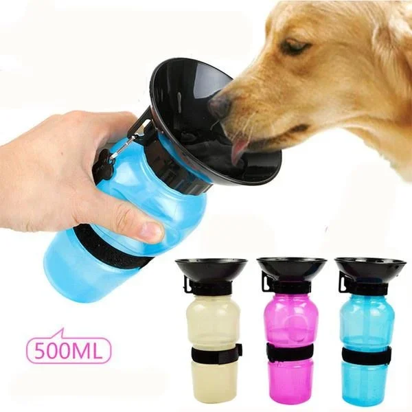 500 Ml Outdoor Tragbare Haustier Hund Wasser Flasche Extrusion Große Hund Reise Wasser Tasse Trinkwasser Feeder Schüssel Für Hund Katze 500 Ml Outdoor Tragbare Haustier Hund Wasser Flasche Extrusion Große Hund Reise Wasser Tasse Trinkwasser Feeder Schüssel Für Hund Katze