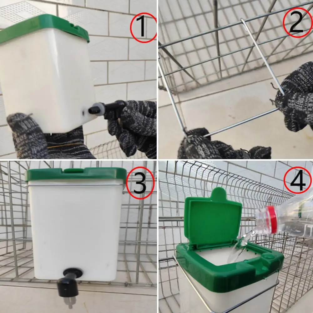 Haustier-Trinkflasche Wasserspender Futterautomat Hängender Trinkkopf Für Hunde, Meerschweinchen, Eichhörnchen, Kaninchen Trinkbrunnen Haustierzubehör Haustier-Trinkflasche Wasserspender Futterautomat Hängender Trinkkopf Für Hunde, Meerschweinchen, Eichhörnchen, Kaninchen Trinkbrunnen Haustierzubehör - Image 5