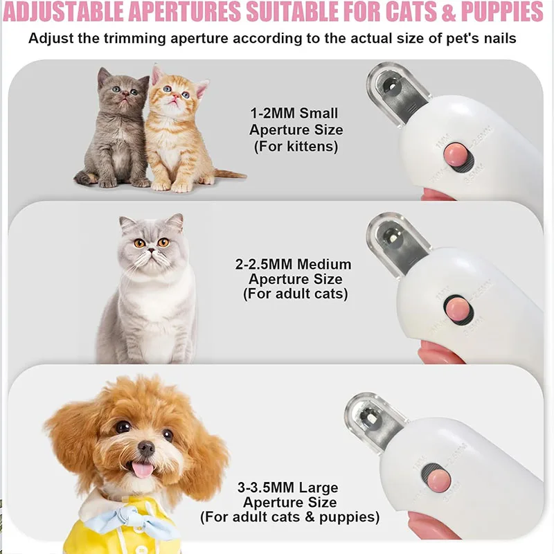 Krallenschneider Für Hunde &Amp; Katzen – Mit Sicherheitsöffnung Und Nagelfeile Krallenschneider Für Hunde &Amp; Katzen – Mit Sicherheitsöffnung Und Nagelfeile - Image 4