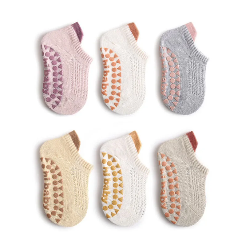 6 Pairs Baby Boys Girls Cotton Non-Slip Floor Socks Summer For Toddler Kids Indoor Activities Learn To Walk Ankle Socks 6 Pairs Baby Boys Girls Cotton Non-Slip Floor Socks Summer For Toddler Kids Indoor Activities Learn To Walk Ankle Socks - Image 8
