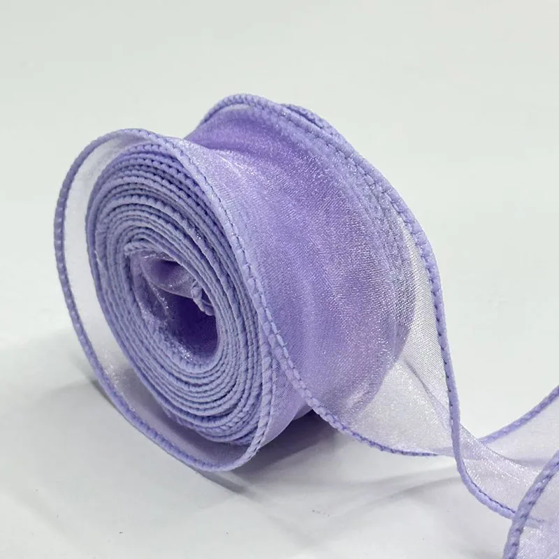 40Mm 10 Yards Fischschwanz-Organzaband, Reflektierendes, Irisierendes Band Mit Gewelltem Rand Für Geschenkverpackungen, Diy-Schleifen, Blumensträuße, Voile-Bänder 40Mm 10 Yards Fischschwanz-Organzaband, Reflektierendes, Irisierendes Band Mit Gewelltem Rand Für Geschenkverpackungen, Diy-Schleifen, Blumensträuße, Voile-Bänder - Image 20
