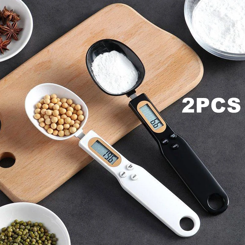 Mini-Löffelwaage, Digitale Küchenwaage, Elektronische Lcd-Lebensmittelwaage, 0,1–500 G, Kochmehl, Milch, Kaffee, Pulver, Gewicht, Messlöffel Mini-Löffelwaage, Digitale Küchenwaage, Elektronische Lcd-Lebensmittelwaage, 0,1–500 G, Kochmehl, Milch, Kaffee, Pulver, Gewicht, Messlöffel