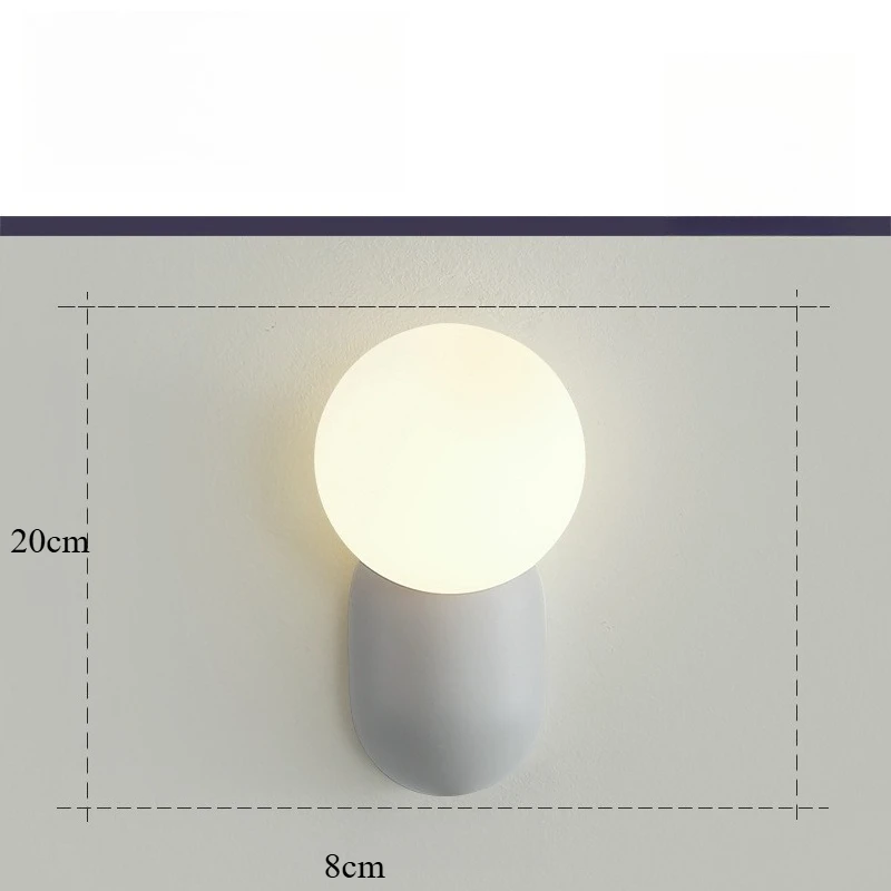 Macaron Led Wandleuchte Schlafzimmer Wohnzimmer Kinderzimmer Badezimmer Nachttisch Spiegel Dekoration Leuchten Wandleuchte Lichter Macaron Led Wandleuchte Schlafzimmer Wohnzimmer Kinderzimmer Badezimmer Nachttisch Spiegel Dekoration Leuchten Wandleuchte Lichter - Image 8