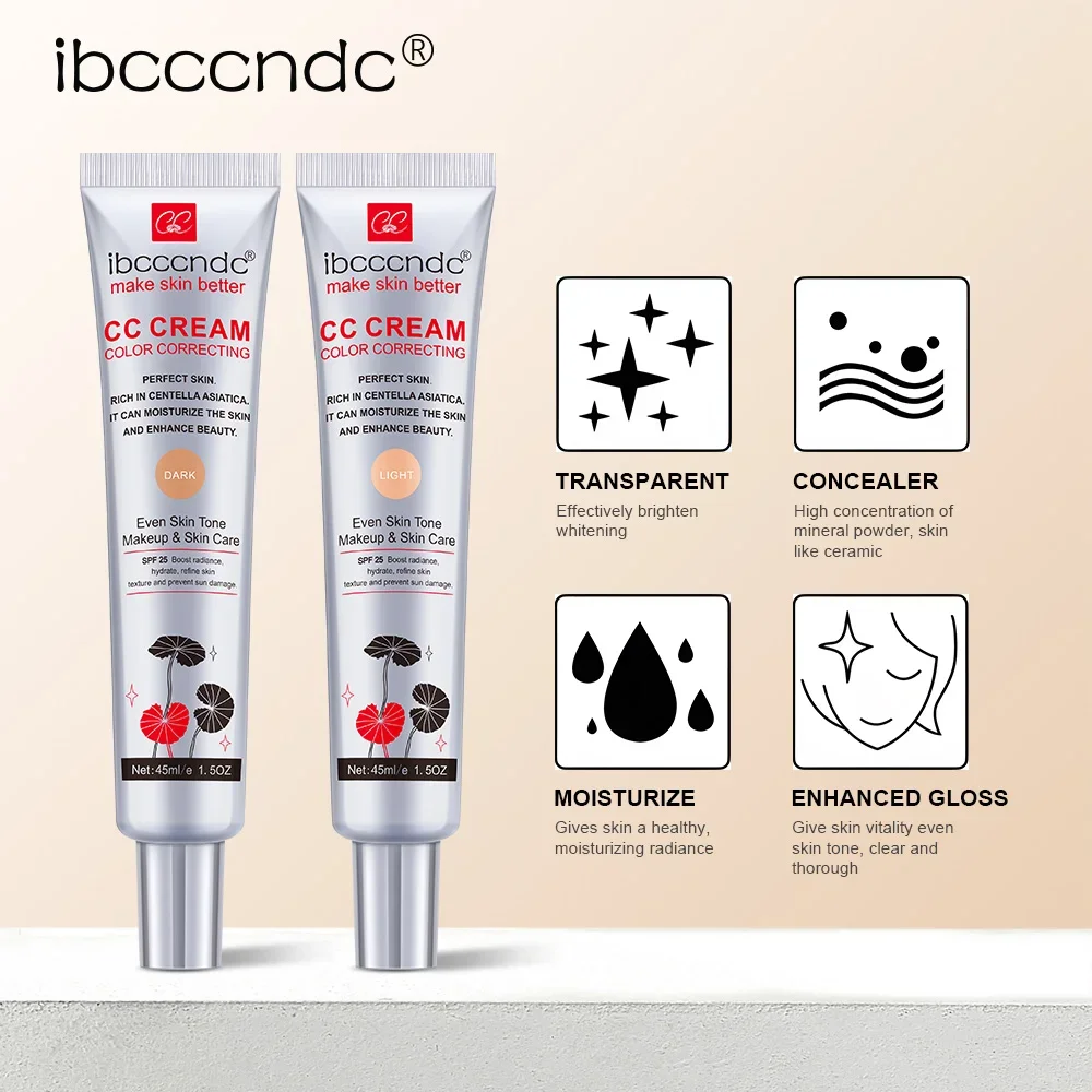 Cc-Creme Für Gesicht, Concealer, Make-Up, Foundation, Concealer, Vollständige Abdeckung, Kosmetikbasis, Weiblich, Cc, Feuchtigkeit, Erborianisch Cc-Creme Für Gesicht, Concealer, Make-Up, Foundation, Concealer, Vollständige Abdeckung, Kosmetikbasis, Weiblich, Cc, Feuchtigkeit, Erborianisch - Image 3