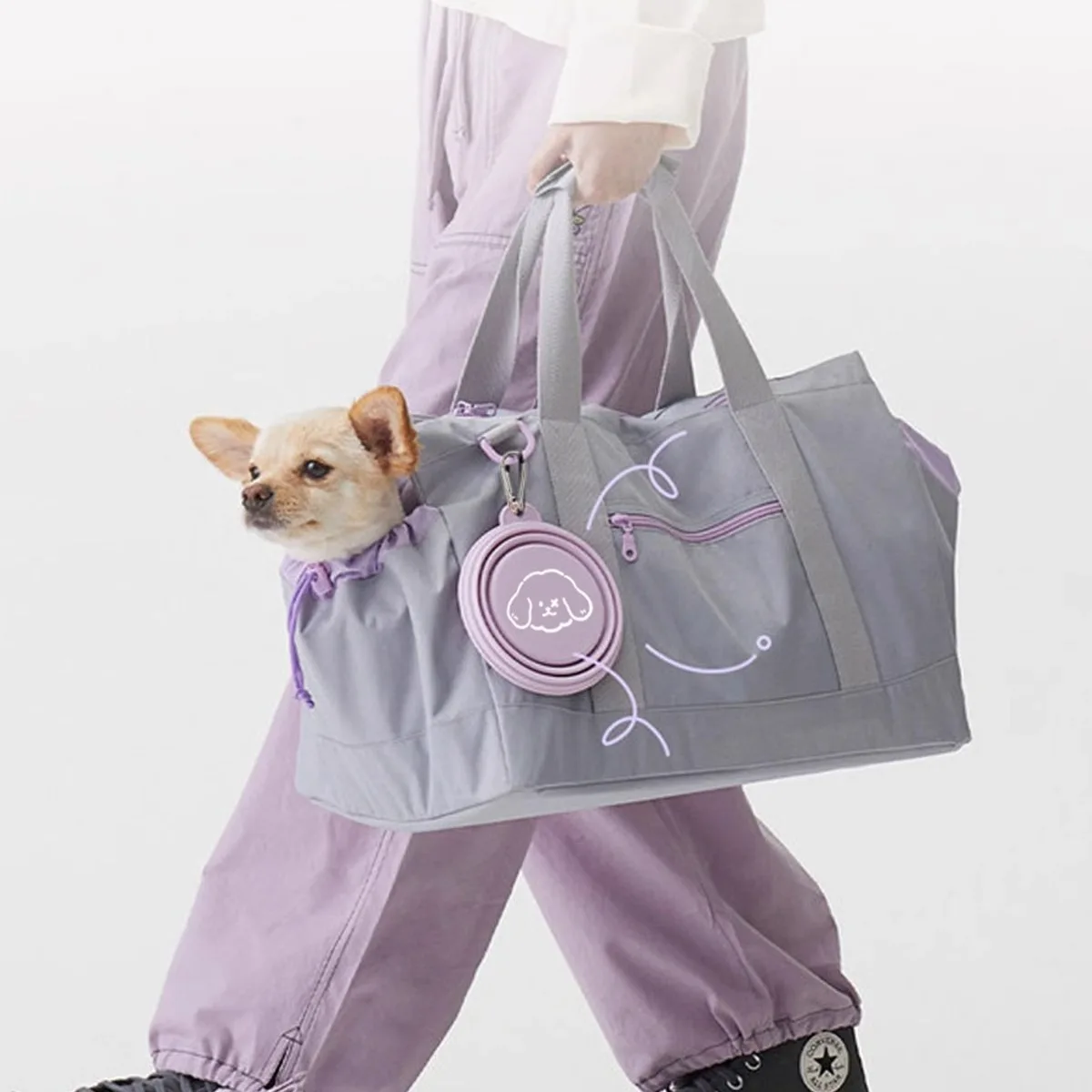 Pets Go Out Klappschalen Für Hunde, Outdoor-Trinkschalen Für Hunde, Tragbare Silikonschalen, Klappbare Katzenschalen, Hundenäpfe Pets Go Out Klappschalen Für Hunde, Outdoor-Trinkschalen Für Hunde, Tragbare Silikonschalen, Klappbare Katzenschalen, Hundenäpfe - Image 4