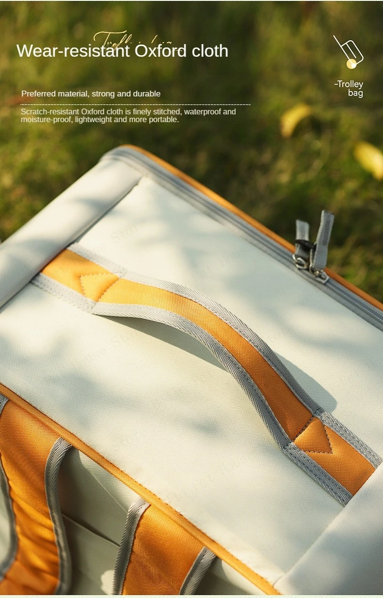 Cat Carrier Bag Pet Trolley Case Small Dog Luggage Bags Portable Cat Backpack Pushable Shoulder/Portable/Diagonal Bag Detachable Cat Carrier Bag Pet Trolley Case Small Dog Luggage Bags Portable Cat Backpack Pushable Shoulder/Portable/Diagonal Bag Detachable - Image 19