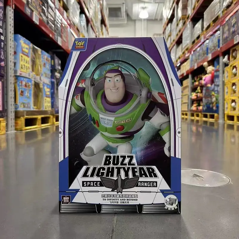Große Buzz Lightyear Bausatz-Actionfigur, Toy Story Diy-Modell Im Sam'S Club-Stil, Schreibtisch-Deko, Geburtstagsgeschenk Große Buzz Lightyear Bausatz-Actionfigur, Toy Story Diy-Modell Im Sam'S Club-Stil, Schreibtisch-Deko, Geburtstagsgeschenk - Image 5