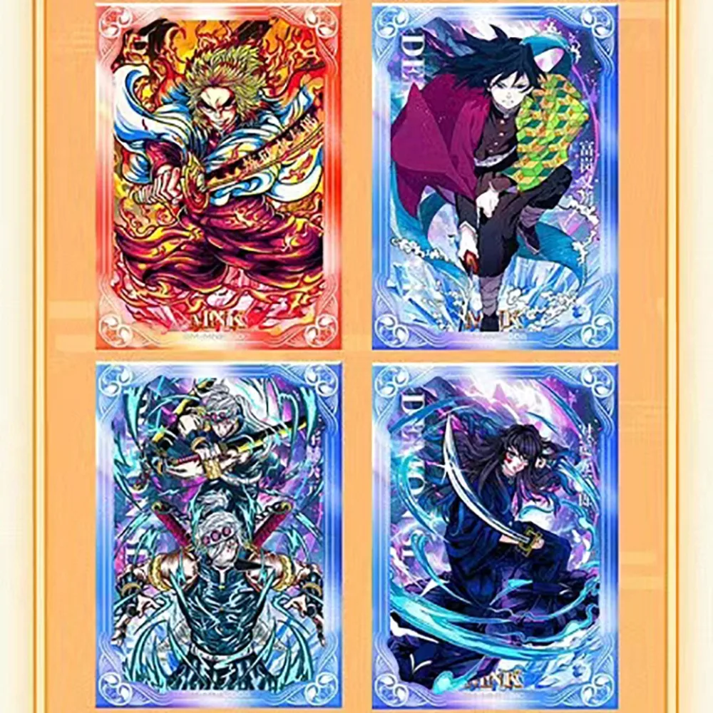 Demon Slayer-Sammelkarten Für Jungen Und Mädchen, Hot Blooded Character Kamado Tanjirou, Anime Visual Art Design, Kristallkarten, Geschenke Demon Slayer-Sammelkarten Für Jungen Und Mädchen, Hot Blooded Character Kamado Tanjirou, Anime Visual Art Design, Kristallkarten, Geschenke - Image 5