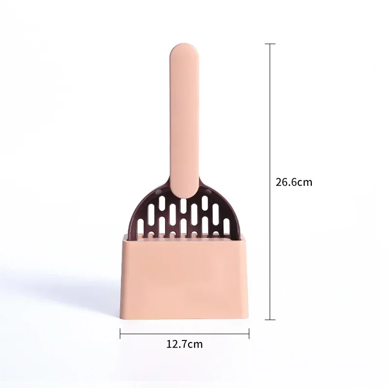 Katzentoiletten Schaufel Set Mit Halterung, Langem Griff Und Robustem Reinigungswerkzeug Katzentoiletten Schaufel Set Mit Halterung, Langem Griff Und Robustem Reinigungswerkzeug - Image 6