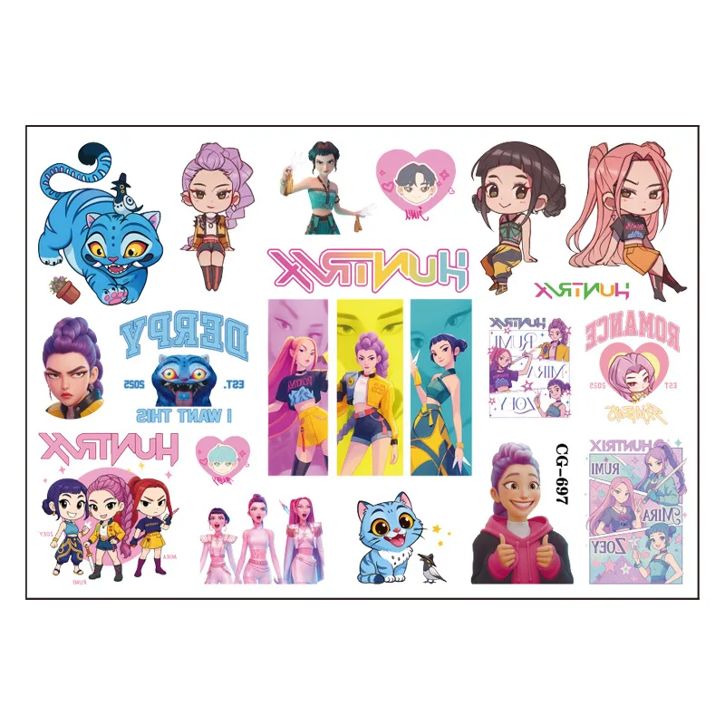 Heiße K-Pop Geburtstagsparty-Geschenke: Cartoon-Kinder-Geschenkset – Wiederverwendbarer Strohhalm, Stempelaufkleber, Armband, Schlüsselanhänger, Anstecknadel, Spielbelohnung, Souvenir Heiße K-Pop Geburtstagsparty-Geschenke: Cartoon-Kinder-Geschenkset – Wiederverwendbarer Strohhalm, Stempelaufkleber, Armband, Schlüsselanhänger, Anstecknadel, Spielbelohnung, Souvenir - Image 27