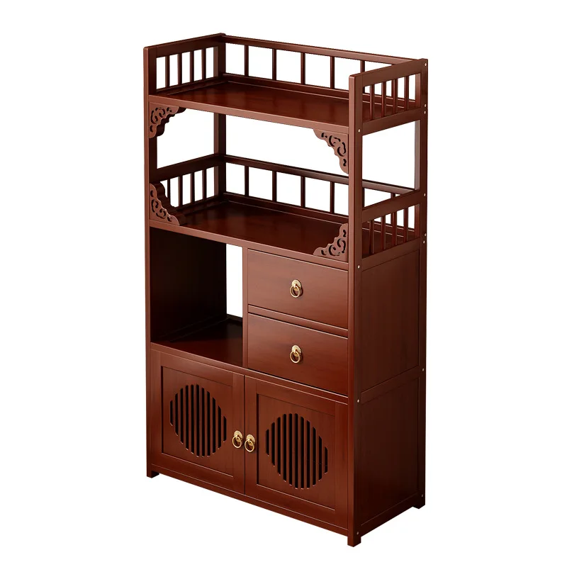 Multifunctional Furniture With Drawers &Amp; Shelves, Kitchen Cupboard, Living Room Storage Organizer, Tea Table Cabinet Multifunctional Furniture With Drawers &Amp; Shelves, Kitchen Cupboard, Living Room Storage Organizer, Tea Table Cabinet - Image 2