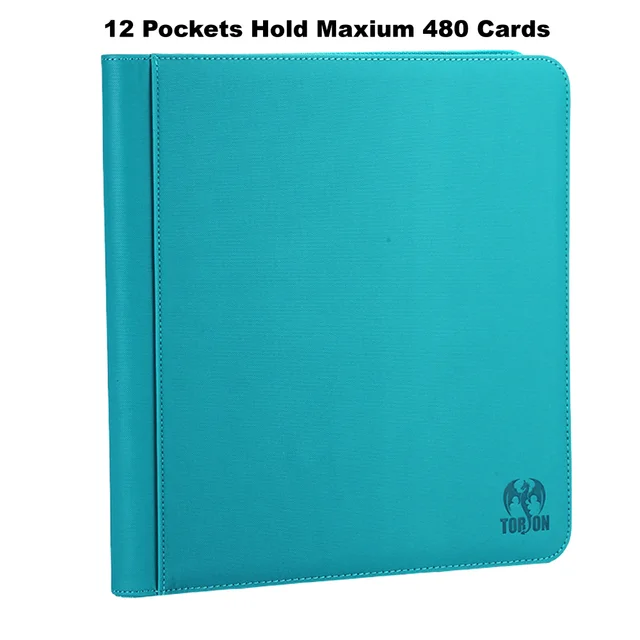 Premium Trading Card Binder Mit Reißverschluss – 480 Seiten, 12 Taschen Pro Seite Für Tcg, Pokémon, Mtg Und Yu-Gi-Oh! Premium Trading Card Binder Mit Reißverschluss – 480 Seiten, 12 Taschen Pro Seite Für Tcg, Pokémon, Mtg Und Yu-Gi-Oh! - Image 14