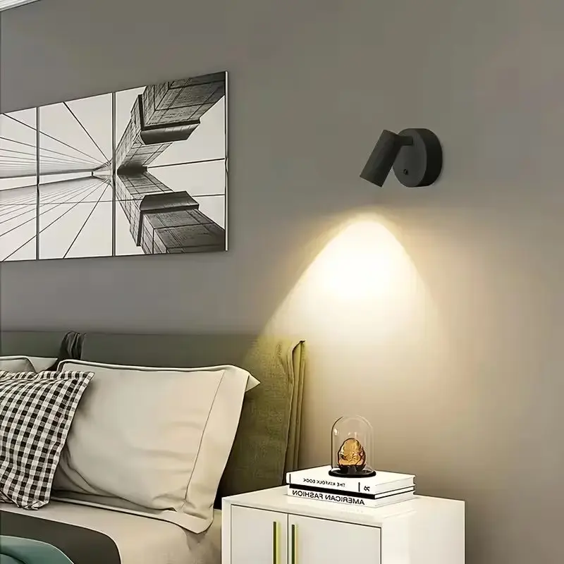 Wiederaufladbare Kabellose Magnetische Intelligente Nachtleuchte Einstellbare Farbe Wandlampe Geeignet Für Schlafzimmer Schrank Dekorationsbeleuchtung Innenbereich Wiederaufladbare Kabellose Magnetische Intelligente Nachtleuchte Einstellbare Farbe Wandlampe Geeignet Für Schlafzimmer Schrank Dekorationsbeleuchtung Innenbereich - Image 5