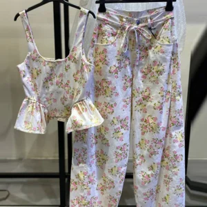 Damen Hosen Set