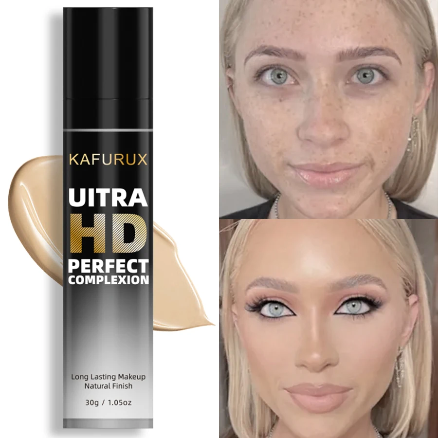 8-Farben Gesichts-Foundation-Creme Ölkontrollierend Wasserfest Natürliche Bb-Creme Langanhaltender Concealer Flüssige Volle Abdeckung Matt Basis-Make-Up 8-Farben Gesichts-Foundation-Creme Ölkontrollierend Wasserfest Natürliche Bb-Creme Langanhaltender Concealer Flüssige Volle Abdeckung Matt Basis-Make-Up - Image 12