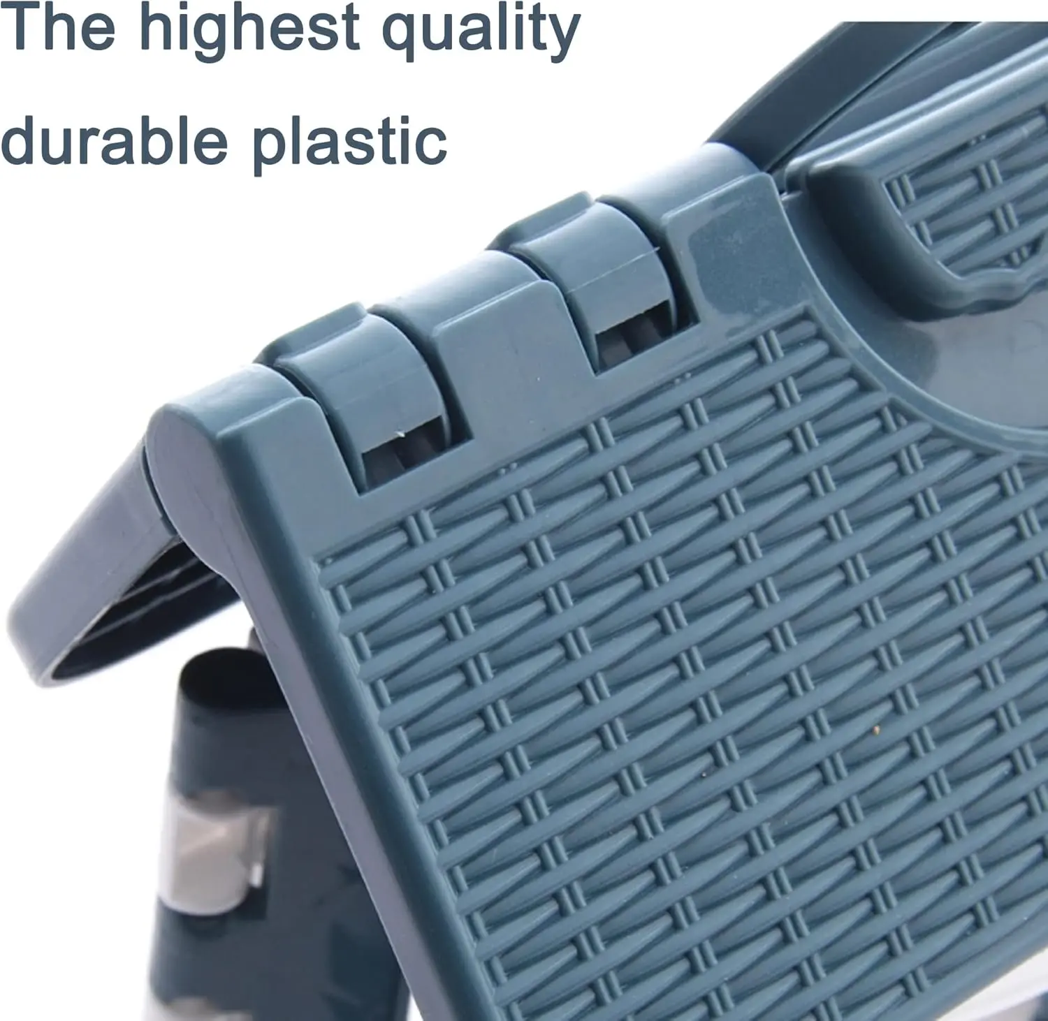 Foldable Step Stool – 300 Lb Capacity, Anti-Slip Treads &Amp; Reinforced Plastic For Kitchen, Bathroom &Amp; Home Foldable Step Stool – 300 Lb Capacity, Anti-Slip Treads &Amp; Reinforced Plastic For Kitchen, Bathroom &Amp; Home - Image 3
