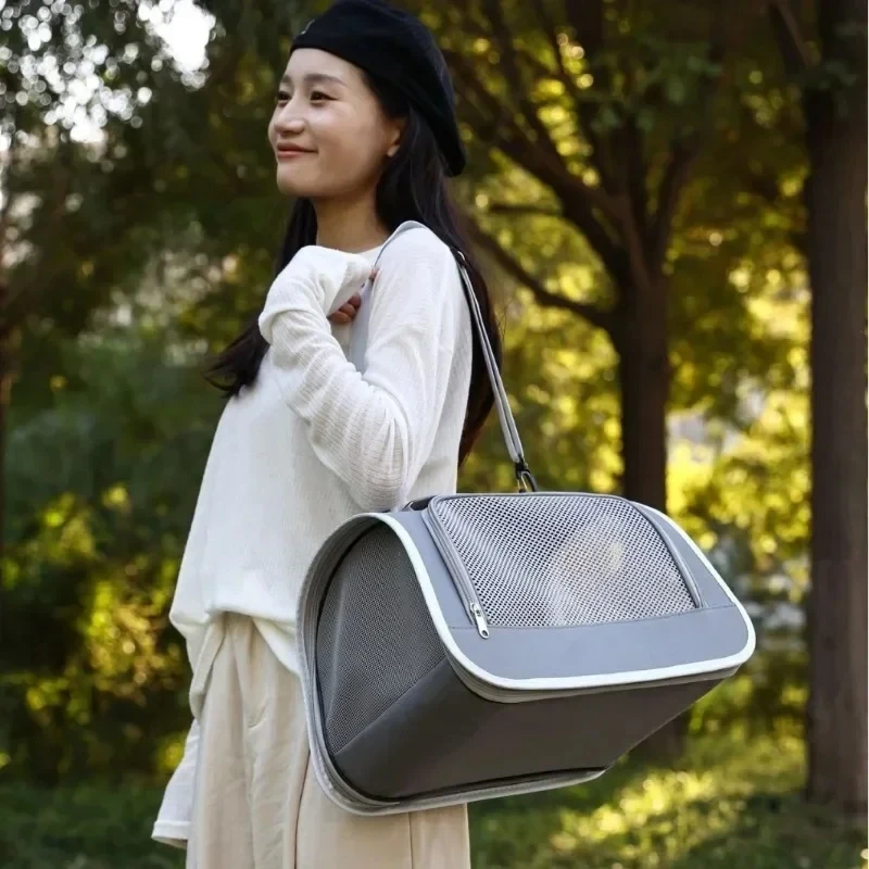 Pet Outing Portable Cat Dogs Handbag Summer Breathable Carrier Travel Puppy Kitten Single Shoulder Bag Pet Carrying Bag Supplie Pet Outing Portable Cat Dogs Handbag Summer Breathable Carrier Travel Puppy Kitten Single Shoulder Bag Pet Carrying Bag Supplie - Image 4