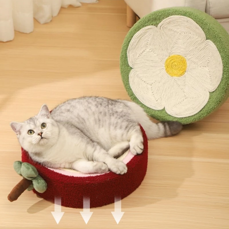 Cat Scratcher 2 In 1 Cat Anti Scratch Bed Cute Shape Cat Scratching Bed Round Cat Scratch Protection Paw Toy Gatos Accesorios Cat Scratcher 2 In 1 Cat Anti Scratch Bed Cute Shape Cat Scratching Bed Round Cat Scratch Protection Paw Toy Gatos Accesorios - Image 34