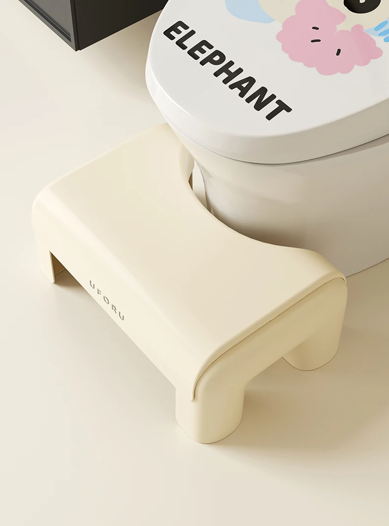 Uforu Toilet Stool Household Footstool Thickened Strong Anti-Slip Adult Squatting Aid Uforu Toilet Stool Household Footstool Thickened Strong Anti-Slip Adult Squatting Aid - Image 16