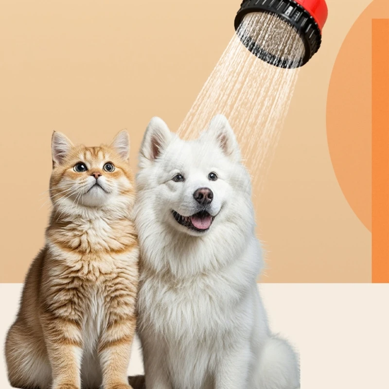 Elektrisches Haustier-Duschsprühgerät Zum Baden Von Hunden Und Katzen, Einstellbare Druckregelung, Langlebiges Technisches Elektrisches Haustier-Duschsprühgerät Zum Baden Von Hunden Und Katzen, Einstellbare Druckregelung, Langlebiges Technisches