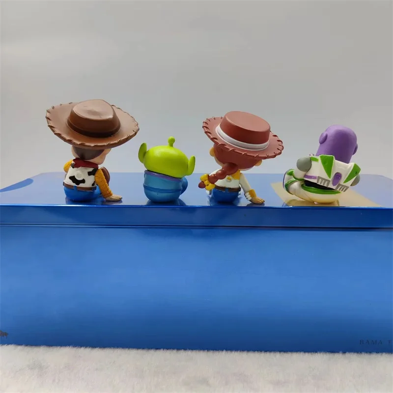 4 Teile/Satz Disney Toy Story 4 Woody Jessie Alien Buzz Lightyear Schlaf Figuren Anime Sammlung Figur Puppe Spielzeug Modell Für Geschenk 4 Teile/Satz Disney Toy Story 4 Woody Jessie Alien Buzz Lightyear Schlaf Figuren Anime Sammlung Figur Puppe Spielzeug Modell Für Geschenk - Image 4