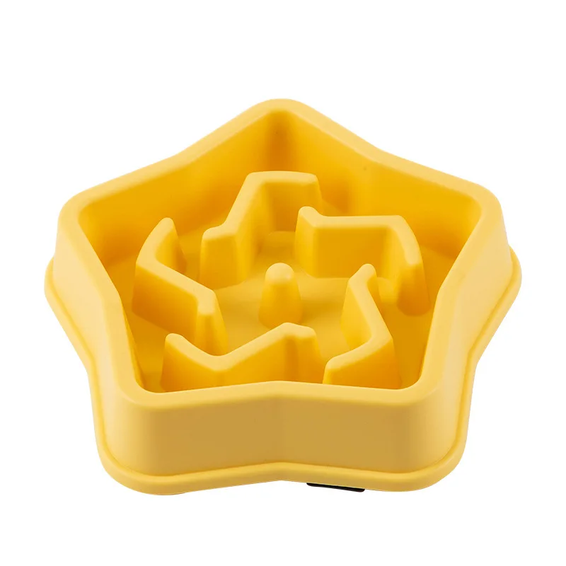 Pet Cat Slow Food Bowl Fat Help Healthy Round Anti-Choking Thickened And Non-Slip Multiple Colors Shapes Pet Cat Slow Food Bowl Fat Help Healthy Round Anti-Choking Thickened And Non-Slip Multiple Colors Shapes - Image 20