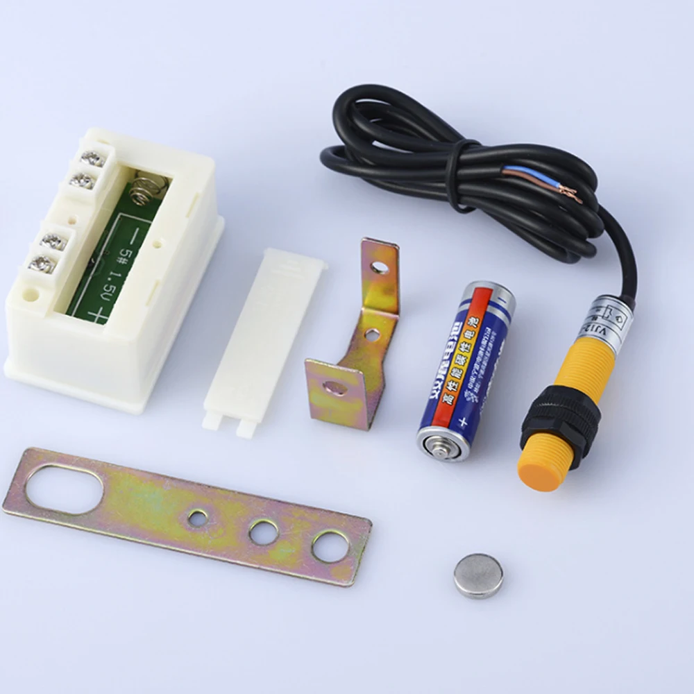 1Pc Electronic Digital Display Counter Industrial Magnetic Sensor Switch Punch Counter Automatic Induction Counter Meter 1Pc Electronic Digital Display Counter Industrial Magnetic Sensor Switch Punch Counter Automatic Induction Counter Meter - Image 3