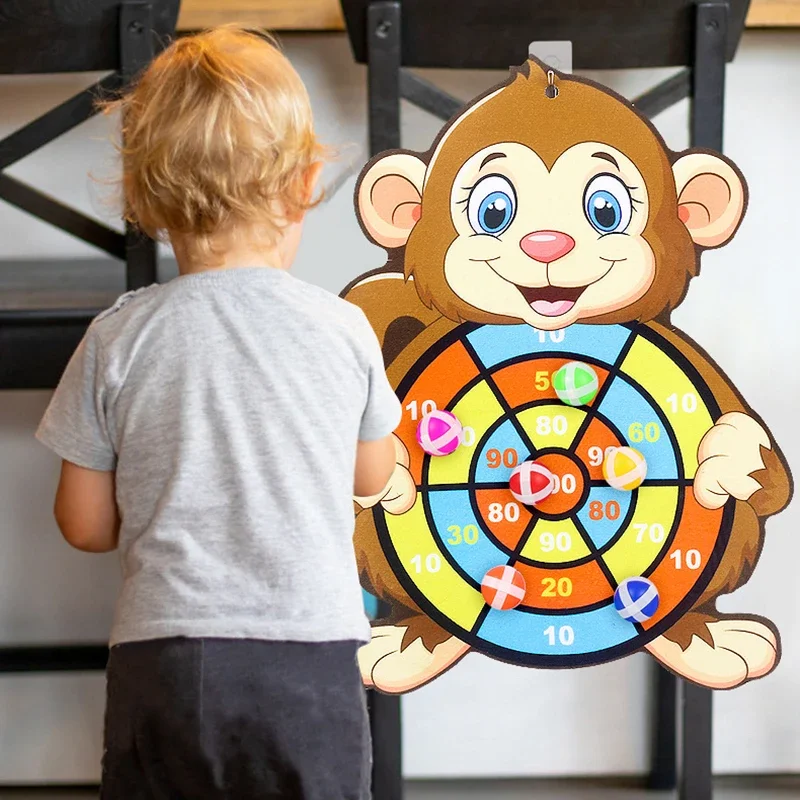 Educational Dart Board Baby Dart Indoor Sports Child Montessori Games For Children 3 To 7 Years Educational Dart Board Baby Dart Indoor Sports Child Montessori Games For Children 3 To 7 Years - Image 4