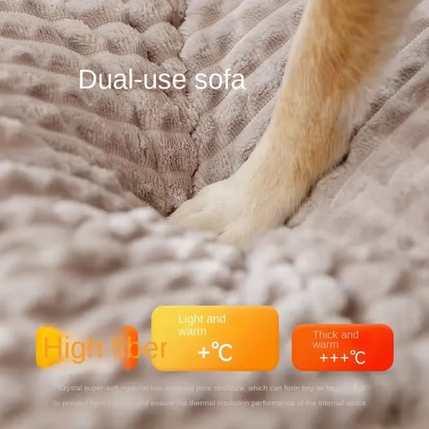 Neues Katzenbett Hundebett Zwinger Rutschfest Winter Warm Kleiner Hundezwinger Abnehmbar Waschbar Weiches Welpenkissen Katzenbedarf Neues Katzenbett Hundebett Zwinger Rutschfest Winter Warm Kleiner Hundezwinger Abnehmbar Waschbar Weiches Welpenkissen Katzenbedarf - Image 3