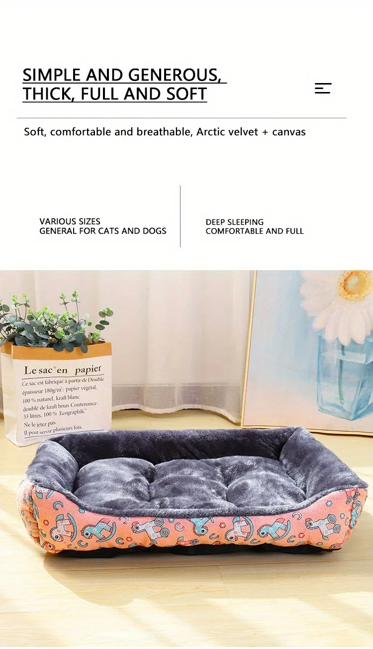 Pet Dog Bed, Sofa Cushion, Seasonal Pet Supplies, Soft And Comfortable Supplies, Large, Medium, And Small Household Cat Beds Pet Dog Bed, Sofa Cushion, Seasonal Pet Supplies, Soft And Comfortable Supplies, Large, Medium, And Small Household Cat Beds - Image 11