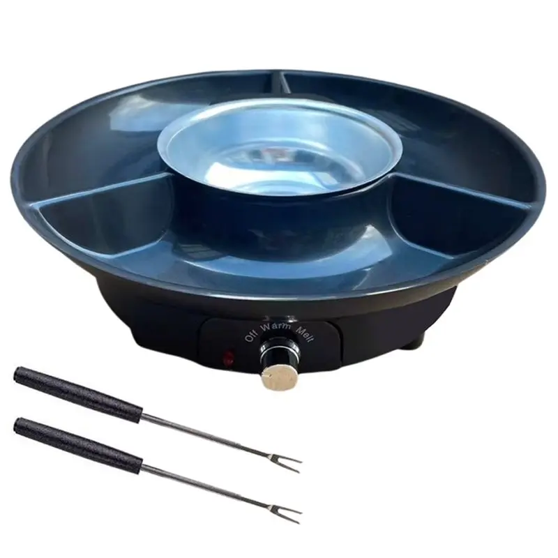 Aee2-Elektrisches Fondue-Set, Mit Gabel, Schokoladenschmelztopf, Schmelztopf Für Schokolade Und Süßigkeiten, Us-Stecker Aee2-Elektrisches Fondue-Set, Mit Gabel, Schokoladenschmelztopf, Schmelztopf Für Schokolade Und Süßigkeiten, Us-Stecker