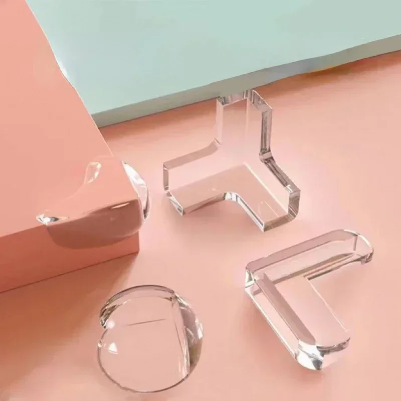 Baby Safety Silicone Table Corner Protector Furniture Edge Protection Cover Transparent Children Anti Collision Edge Guards Baby Safety Silicone Table Corner Protector Furniture Edge Protection Cover Transparent Children Anti Collision Edge Guards - Image 3