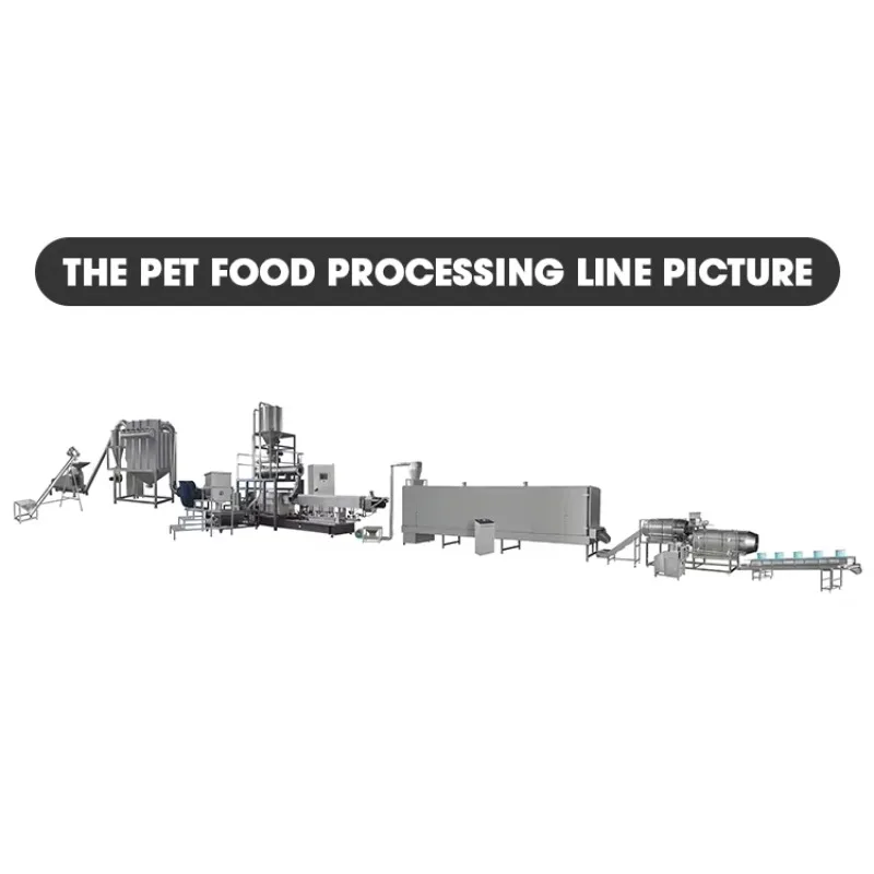 Maßgeschneiderte Tierfutter-Extruder-Verarbeitungslinie Hochwertige Hundefutter-Maschinenanlage Herstellungsanlage Großhandel Maßgeschneiderte Tierfutter-Extruder-Verarbeitungslinie Hochwertige Hundefutter-Maschinenanlage Herstellungsanlage Großhandel - Image 3