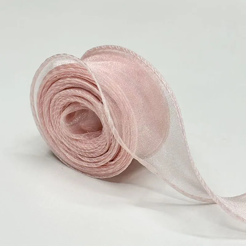 40Mm 10 Yards Fischschwanz-Organzaband, Reflektierendes, Irisierendes Band Mit Gewelltem Rand Für Geschenkverpackungen, Diy-Schleifen, Blumensträuße, Voile-Bänder 40Mm 10 Yards Fischschwanz-Organzaband, Reflektierendes, Irisierendes Band Mit Gewelltem Rand Für Geschenkverpackungen, Diy-Schleifen, Blumensträuße, Voile-Bänder - Image 12