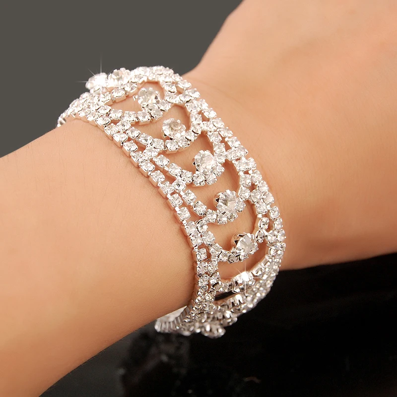 Neue Mode-Charm-Armbänder Aus 925Er Silber, Aaaaa-Zirkon-Kristall, Damen-Armband, Hochzeit, Verlobung, Luxus-Schmuck Neue Mode-Charm-Armbänder Aus 925Er Silber, Aaaaa-Zirkon-Kristall, Damen-Armband, Hochzeit, Verlobung, Luxus-Schmuck - Image 11