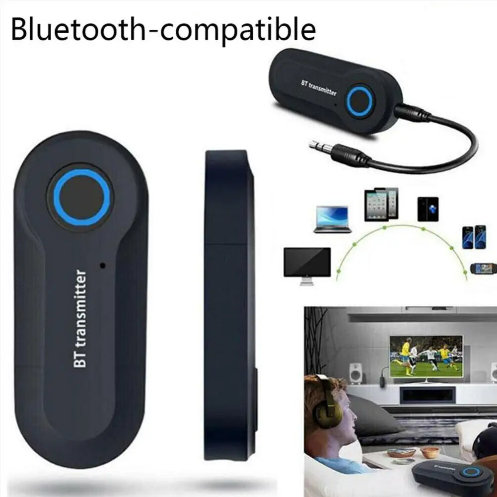 Bluetooth-Sender Mit 3,5-Mm-Buchse – Kabelloser Stereo-Audio-Adapter Für Pc, Tv, Kopfhörer &Amp; Lautsprecher Bluetooth-Sender Mit 3,5-Mm-Buchse – Kabelloser Stereo-Audio-Adapter Für Pc, Tv, Kopfhörer &Amp; Lautsprecher - Image 3
