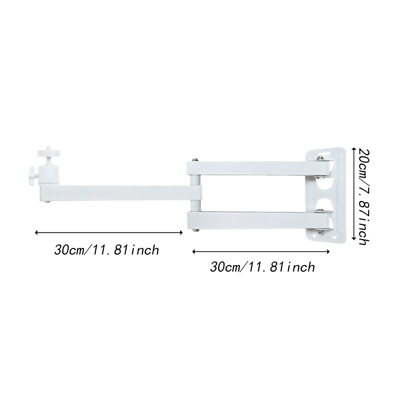 Robuste Projektor-Wandhalterung Aus Metall – Verstellbares Projektor-Regal Mit 1/4-Zoll-Schraube Für Büro, Heimkino &Amp; Zuhause Robuste Projektor-Wandhalterung Aus Metall – Verstellbares Projektor-Regal Mit 1/4-Zoll-Schraube Für Büro, Heimkino &Amp; Zuhause - Image 6