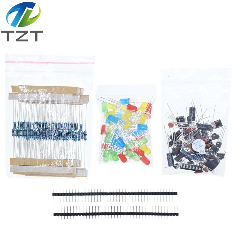 Tzt Elektronik-Starterkit Für Arduino Uno &Amp; Mega2560 – Led, Summer, Kondensatoren Und Widerstände Für Diy-Projekte Tzt Elektronik-Starterkit Für Arduino Uno &Amp; Mega2560 – Led, Summer, Kondensatoren Und Widerstände Für Diy-Projekte - Image 5