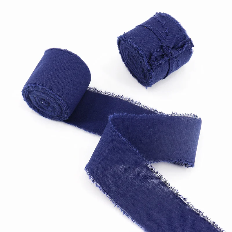 Reine Baumwolle Hand Zerrissene Rohkante Band Diy Geschenkbox Verpackung Grußkarte Dekoration Braut Hand Stick Blume Blume Krawatte Band Reine Baumwolle Hand Zerrissene Rohkante Band Diy Geschenkbox Verpackung Grußkarte Dekoration Braut Hand Stick Blume Blume Krawatte Band - Image 23