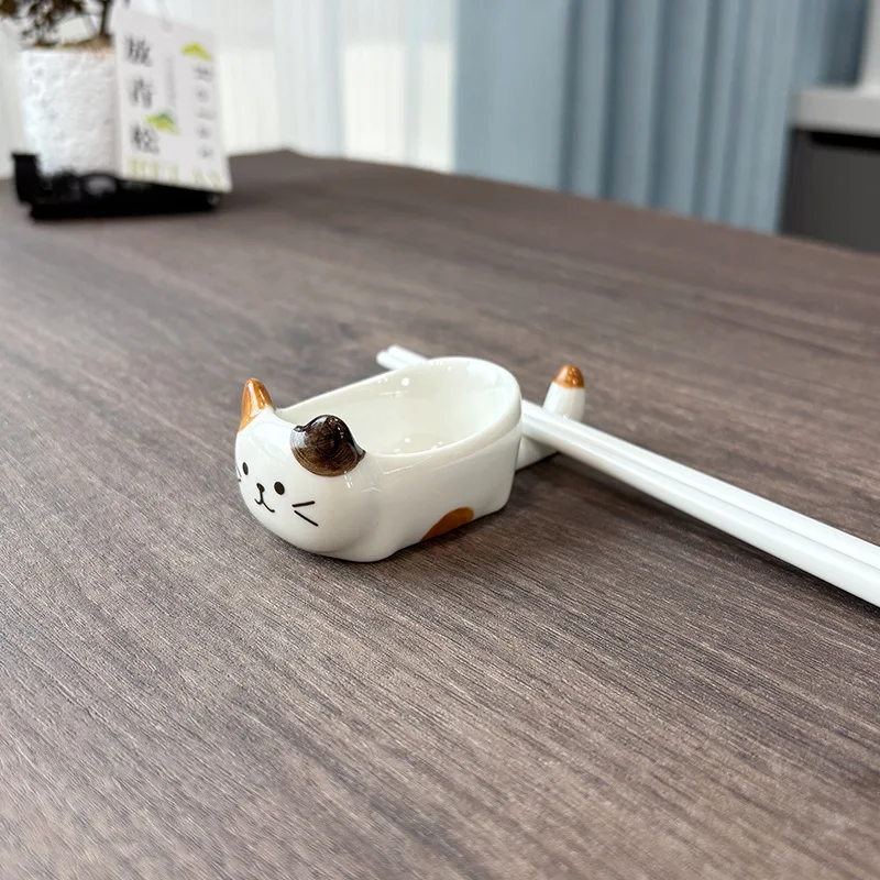 Seasoning Dish Cute Cat Ceramic Seasoning Dipping Dish Chopstick Holder Creative Plate Snack Seasoning Dish Ceramic Plate Home Seasoning Dish Cute Cat Ceramic Seasoning Dipping Dish Chopstick Holder Creative Plate Snack Seasoning Dish Ceramic Plate Home - Image 12