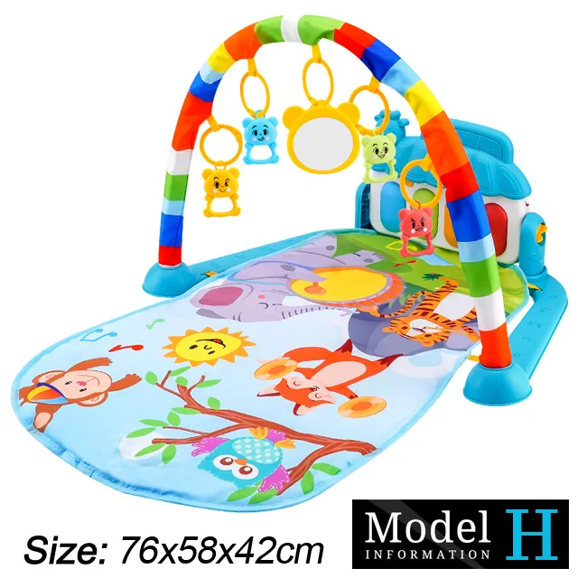 Baby Fitness Stand Music Play Gym Activity Toys Newborn Piano Crawling Blanket Pedal Game Pad Early Education 0-36 Months Gifts Baby Fitness Stand Music Play Gym Activity Toys Newborn Piano Crawling Blanket Pedal Game Pad Early Education 0-36 Months Gifts - Image 14