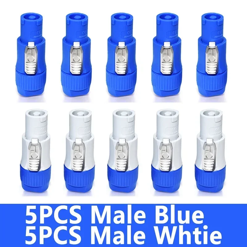 10-Teiliges 3-Poliges Powercon Stecker Set – Verriegelbare Ac-Kabelstecker Mit Chassis-Buchsen Für Led-Bildschirme Und Bühnenlicht 10-Teiliges 3-Poliges Powercon Stecker Set – Verriegelbare Ac-Kabelstecker Mit Chassis-Buchsen Für Led-Bildschirme Und Bühnenlicht - Image 14