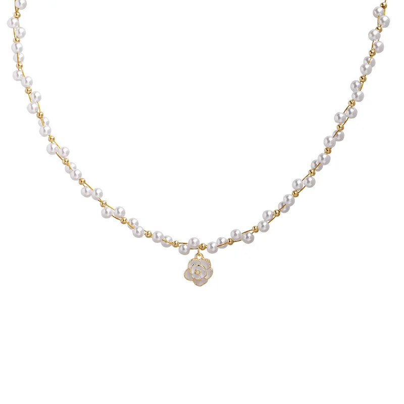 Hochwertige Schmetterlings-Perlenkette Für Damen, Schlüsselbeinkette, Trendiges Schmuck-Accessoire Hochwertige Schmetterlings-Perlenkette Für Damen, Schlüsselbeinkette, Trendiges Schmuck-Accessoire - Image 4