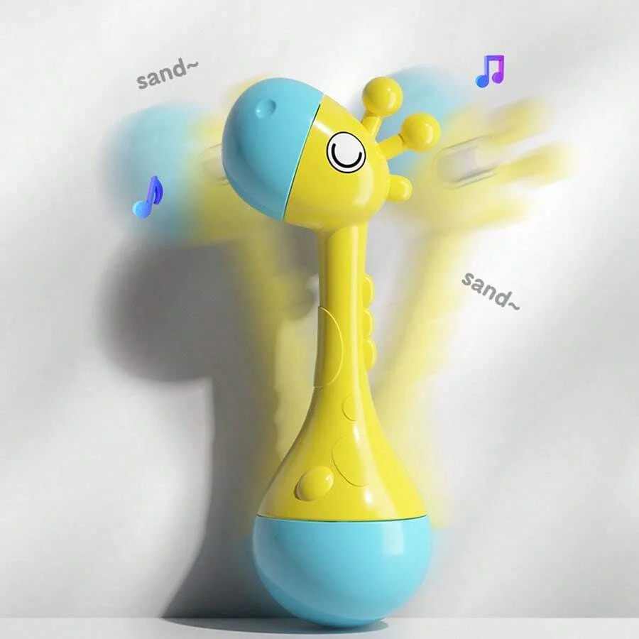Baby'S First Hand Rattle , Baby Educational Toys, Gift For Baby Hand Rattle Plastic, Early Childhood Toys, Soft Sound Baby'S First Hand Rattle , Baby Educational Toys, Gift For Baby Hand Rattle Plastic, Early Childhood Toys, Soft Sound - Image 4
