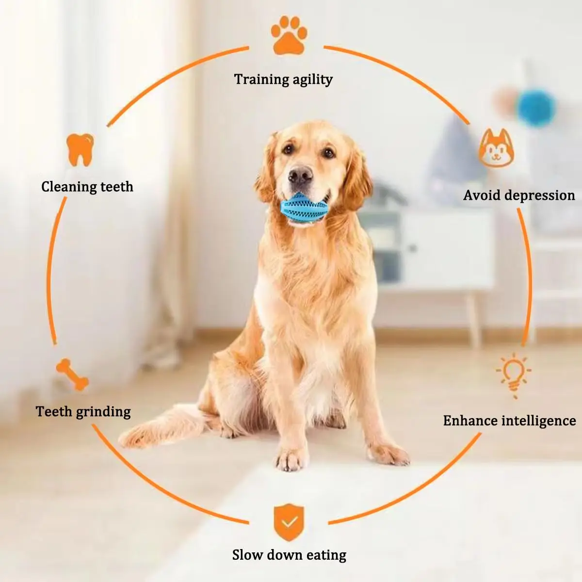 Haustier Hund Kauen Spielzeug Zähne Reinigung Snack Ball Haustier Hund Spielzeug Ball Natürliche Gummi Super Robuste Interaktive Bouncy Pet Liefert Haustier Hund Kauen Spielzeug Zähne Reinigung Snack Ball Haustier Hund Spielzeug Ball Natürliche Gummi Super Robuste Interaktive Bouncy Pet Liefert - Image 4