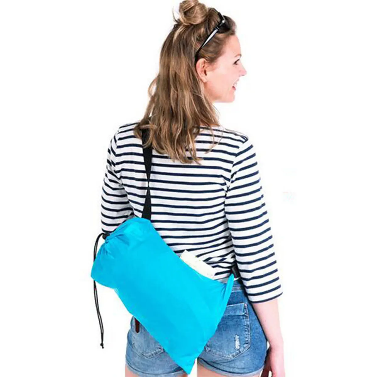 Aufblasbares Luftsofa Tragbare Schnell-Aufblasbare Wasserdichte Liege Für Strand Camping Pool Reisen Aufblasbares Luftsofa Tragbare Schnell-Aufblasbare Wasserdichte Liege Für Strand Camping Pool Reisen - Image 5