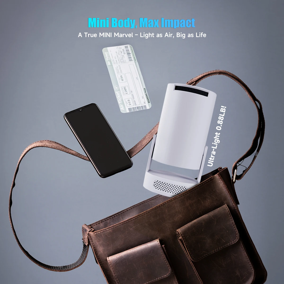 Magcubic Hy300 Pro Mini-Beamer Mit Android 14, 8K, 290 Ansi, Dual-Wlan &Amp; Bluetooth 5.0 – Tragbarer 180°-Projektor Für Heimkino &Amp; Outdoor Magcubic Hy300 Pro Mini-Beamer Mit Android 14, 8K, 290 Ansi, Dual-Wlan &Amp; Bluetooth 5.0 – Tragbarer 180°-Projektor Für Heimkino &Amp; Outdoor - Image 4